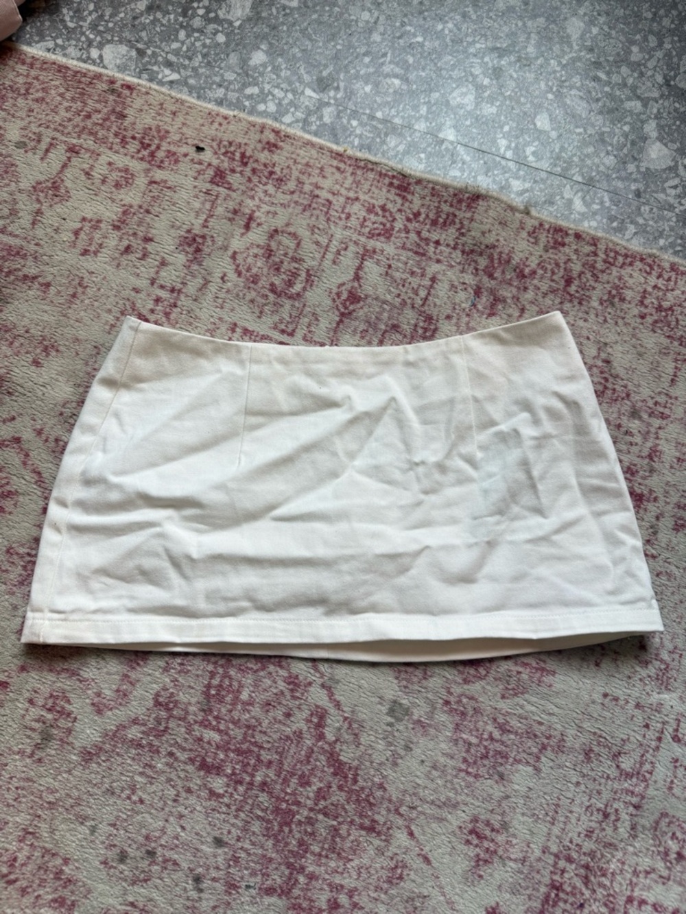 Edikted White Mini Skirt